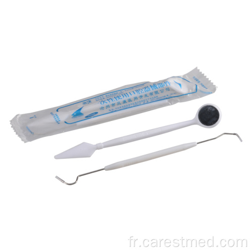 Kit d&#39;instruments d&#39;examen dentaire certifié ISO